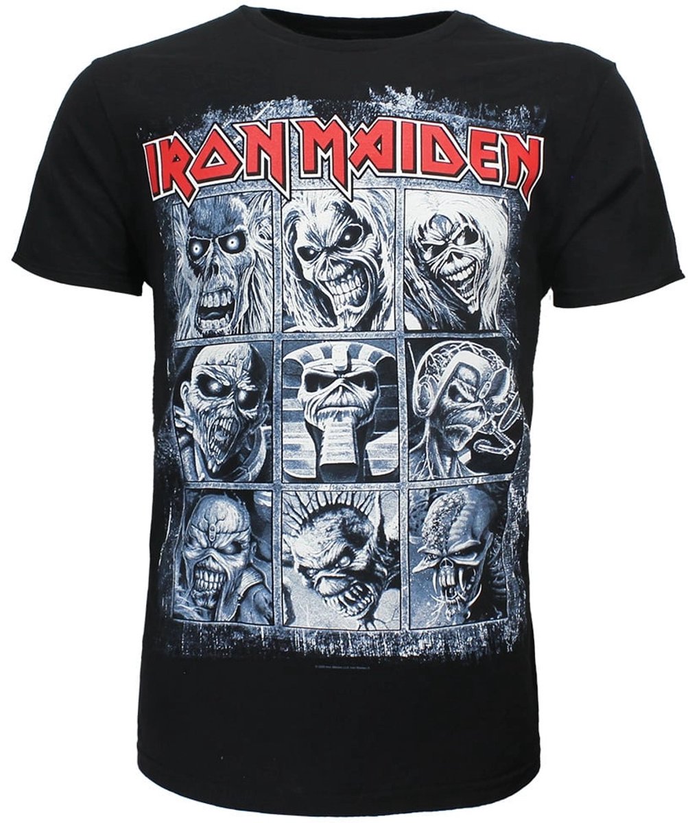 Iron Maiden Eddies Homage T-Shirt - Officiële Merchandise - XL