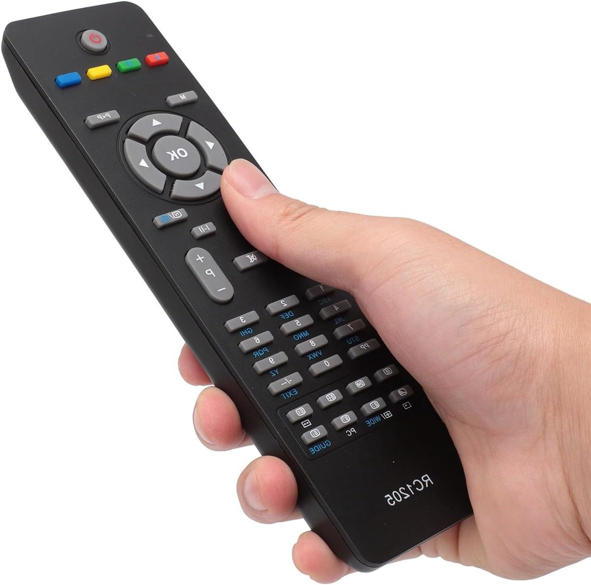 Universele TV Afstandsbediening Vervanging voor Sanyo, Bush en Murphy - Compatibel met Alba en Techwood, Ergonomisch Ontwerp, Ideaal voor Thuisgebruik