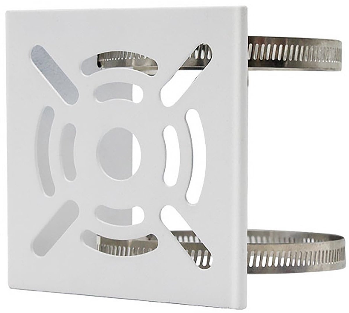 VT Goods - Bewakingsbeugel - Camerahouder - Eenvoudige montage - 115 x 112 mm - Geschikt voor CCTV-camera's - Meergatspositie - Voor verlichting en ..