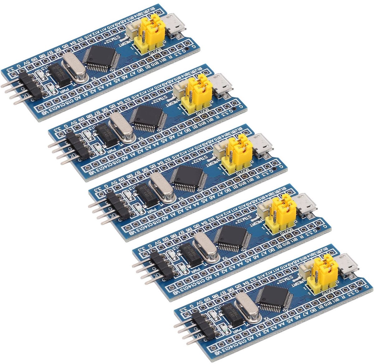 Dailygoody - STM32F103C8T6 - Ontwikkelbord - Micro USB - 40 Pin Systeem - Module - Betrouwbare prestaties - Geschikt voor hobbyisten en ontwikkelaars