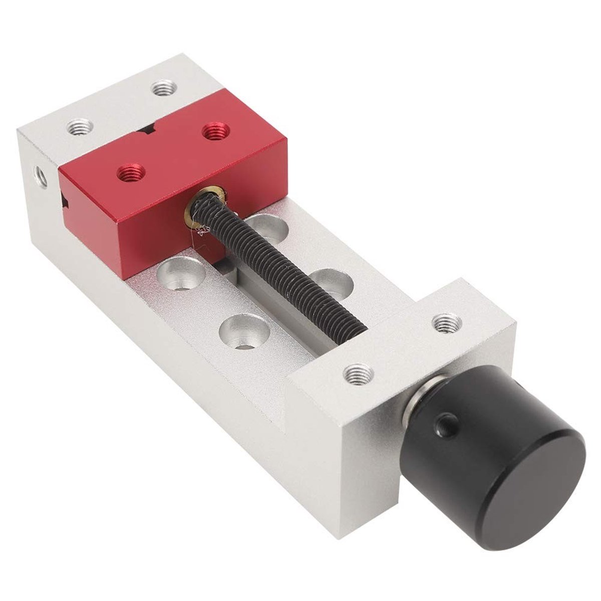 Dailygoody - Kolomboormachine - Mini Aluminium Tafelklem - Verbeter je werkefficiëntie - 50 mm - Perfect voor Sieraden en Horloge Reparatie - Geschikt