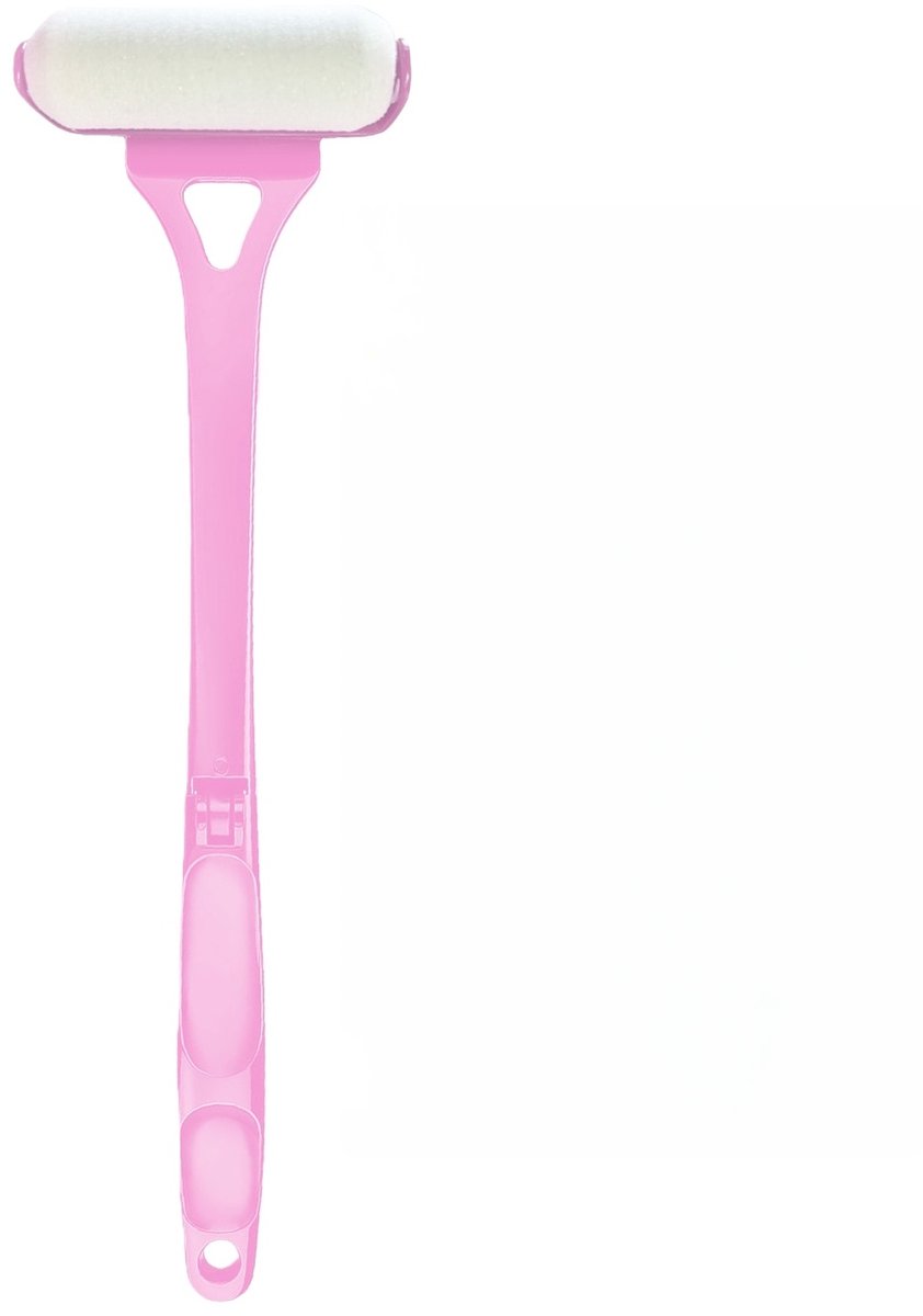 Ruglotion Applicator Roller Borstel voor Dames met Lange Handgreep
