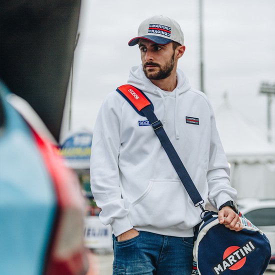 Sparco Martini Racing Big Stripes Martini Racing Hoodie - Marineblauw/Wit van Merkloos — afbeelding 5
