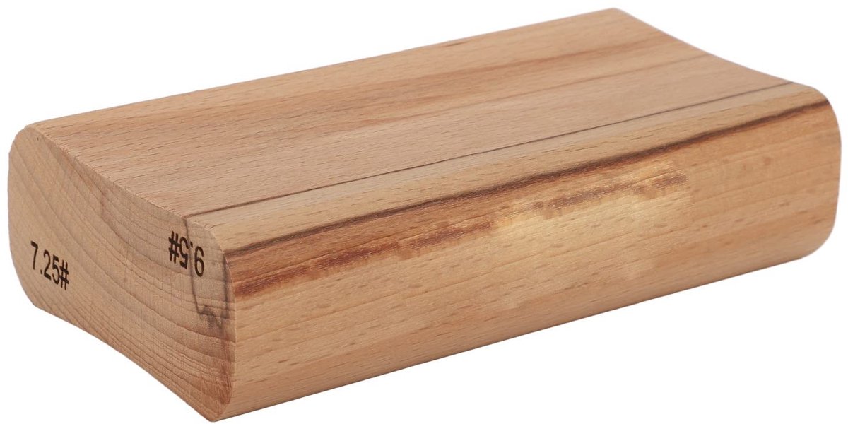 Dailygoody - Gitaarhout Schuurblok - Esdoorn - Lange levensduur - Gitaarbouw - Eenvoudige bediening - Geschikt voor toets - 7,25 en 9,5 inch