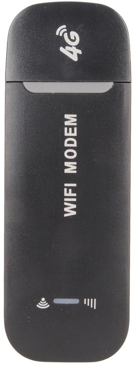 VT Goods - 4G Travel Mobile WiFi Hotspot - Hoge Snelheid - Compact en Lichtgewicht - Ondersteunt 10 Apparaten - Perfect voor Reizen - Zwart