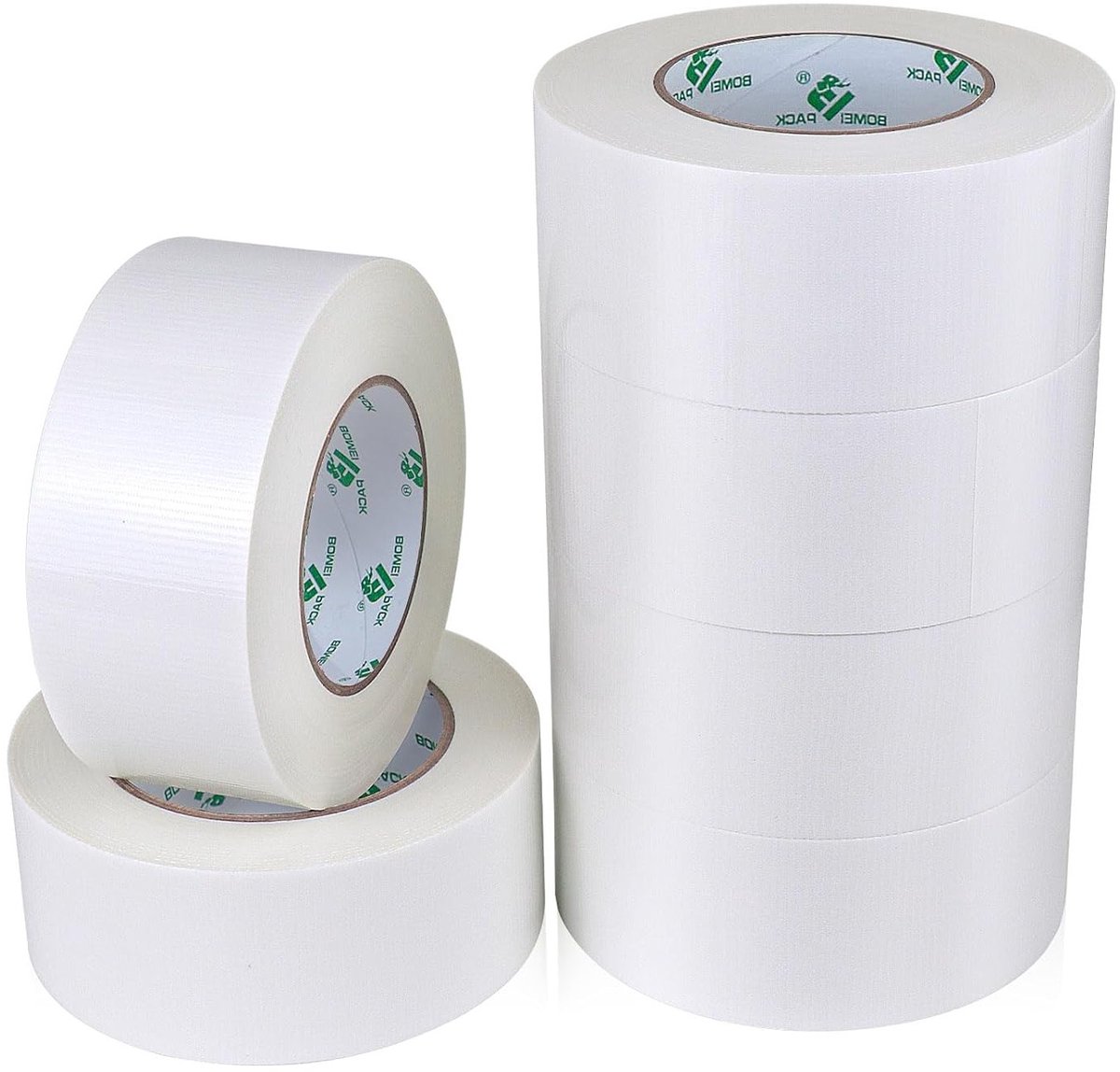 Multi-Purpose Armor Tape 50mm x 50m - Extra Sterk, Waterdicht en Versterkt voor Reparaties - 6 Rollen