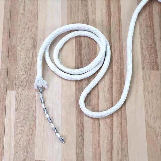 10m Zware Lood Tape voor Gordijnen, Mosquito Mesh Gewicht Draad, Ideaal voor Buiten en Zware Draperies (30g) — afbeelding 3