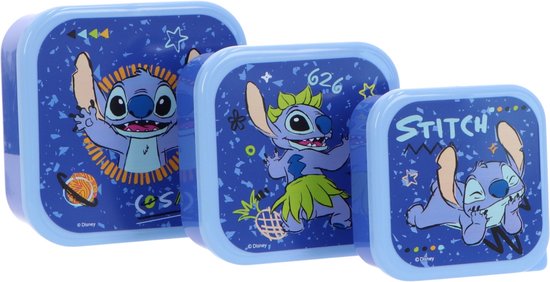 Lilo & Stitch schoolset; rugzak en lunchset 5-delig van Lilo & Stitch — afbeelding 2