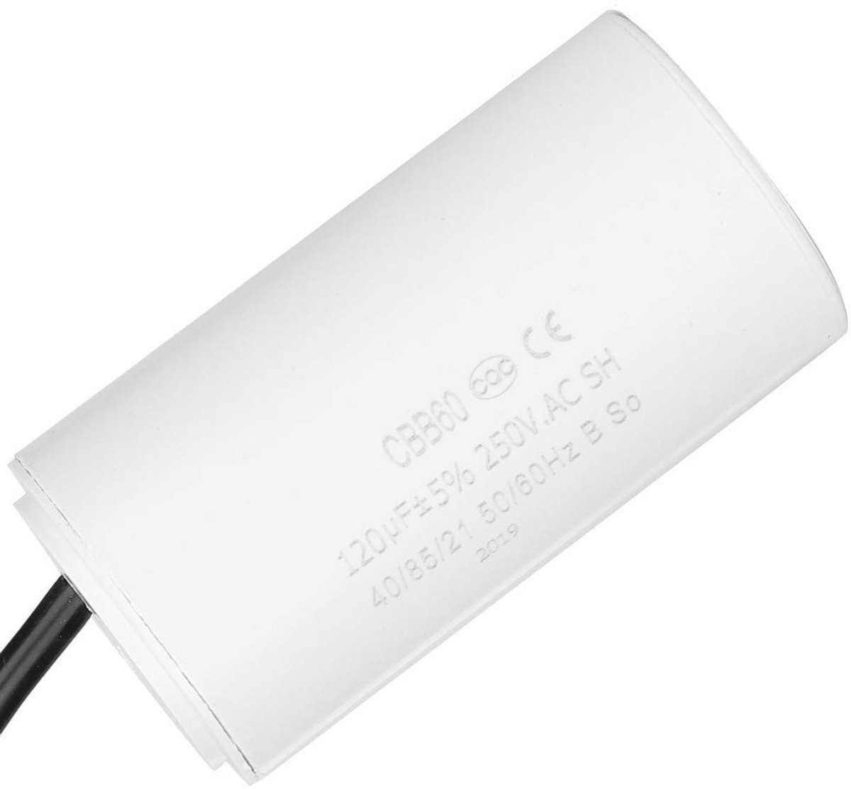 Dailygoody - Gemetalliseerd condensator - Capaciteit 40/85/21 - Duurzaam en veilig - Witte condensator - Geschikt voor motoren - Perfect voor beginners