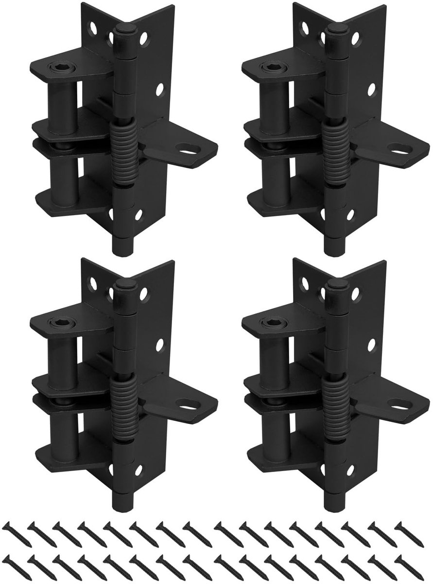 Dailygoody - Zelfsluitende Deurscharnieren - 4 Pack 10cm Scharnieren