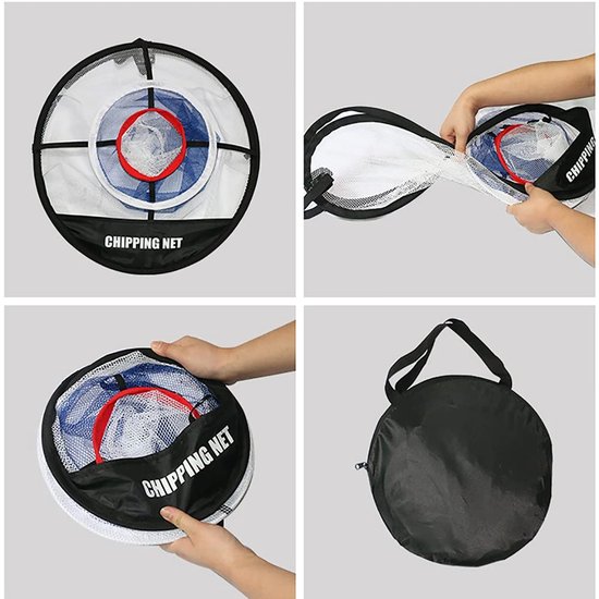 Dailygoody - Opvouwbaar Golf Chipping Net - Pop Up Golfnet - Voor Binnen en Buiten - Verbeter je Chipping-vaardigheden - Geschikt voor Achtertuin — afbeelding 3