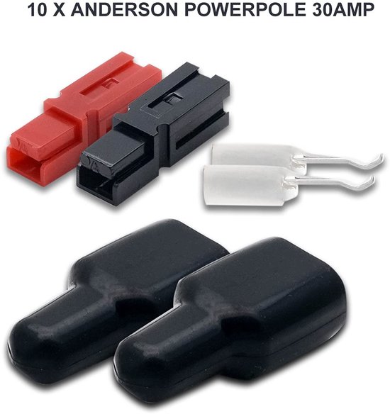 Store_8 - Anderson Style Power Pole Connectors - 5 paar - Hoogwaardige kwaliteit - Rubber boot sleeves - Elektrische aansluitingen - Voor veilig ge... van Store 8 — afbeelding 5