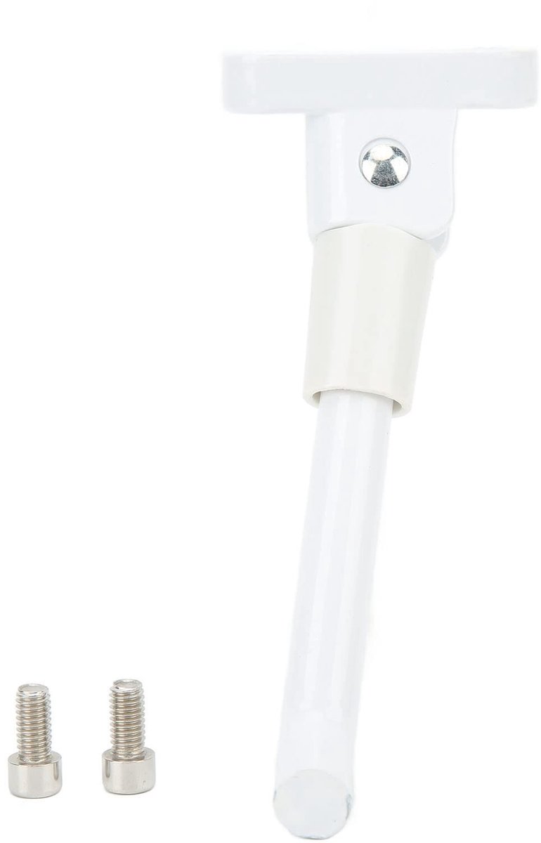 aladdien - Scooterstandaard - Parkeerstandaard voor elektrische scooters - Wit - Aluminium - Geschikt voor M365 1S - Accessoires voor elektrisch...