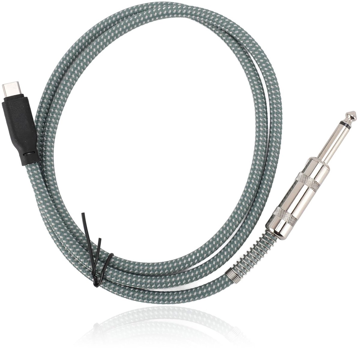 Dailygoody - USB C naar 6.35mm Audio Kabel - Plug & Play voor Gitaar en Mixer - 3m