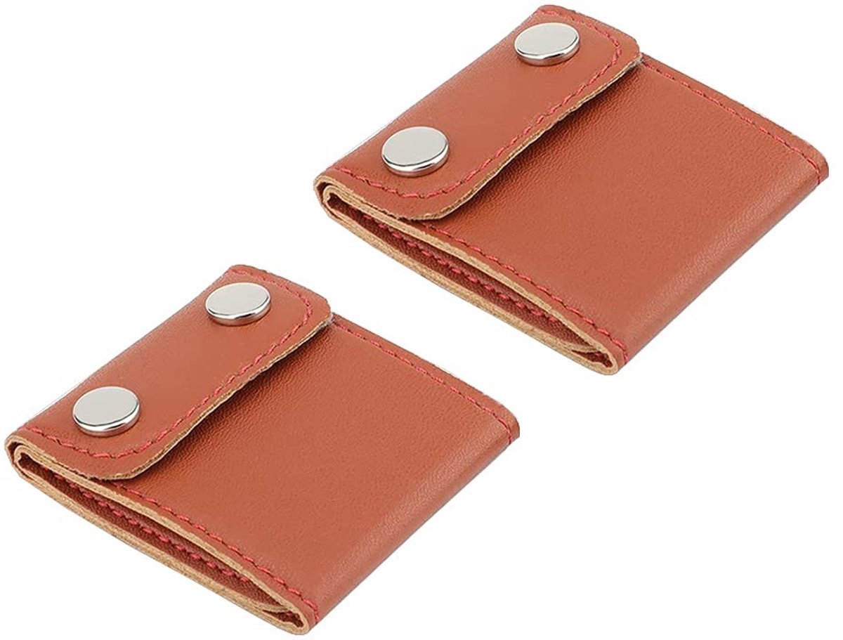 Dailygoody - Veiligheidsriem Versteller - PU Leer - Universeel Comfort - Auto - Veiligheid - Verstelbaar - Geschikt voor iedere auto - Zwart