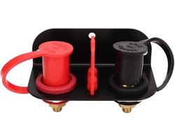 Dailygoody - Remote Battery Terminals - Jump Post Starter - Water Preventie Caps - Geschikt voor Auto's - Vrachtwagens - Boot en Tractor
