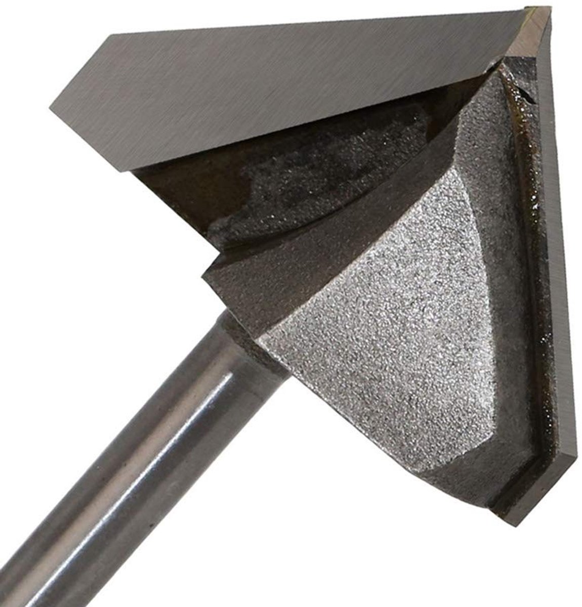 Dailygoody - Router Bit 1/4" V-Groove 90° - Houtbewerking Freesbit voor Precisie Snijden