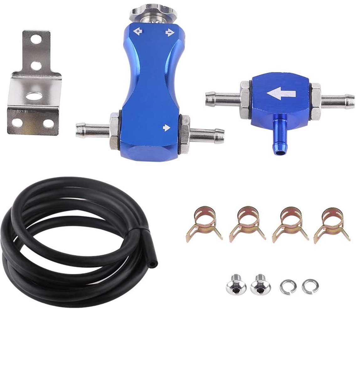 Dailygoody - Zerone Turbo Boost Controller Set met Blauwe Slang voor Auto's