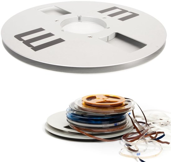 Dailygoody - Lege Tape Reel - Universele Aluminium Tapehaspel - 1/4 10 Inch Formaat - Voor Reel to Reel Tape Spelers - Duurzaam en Professioneel Ontwe... — afbeelding 4