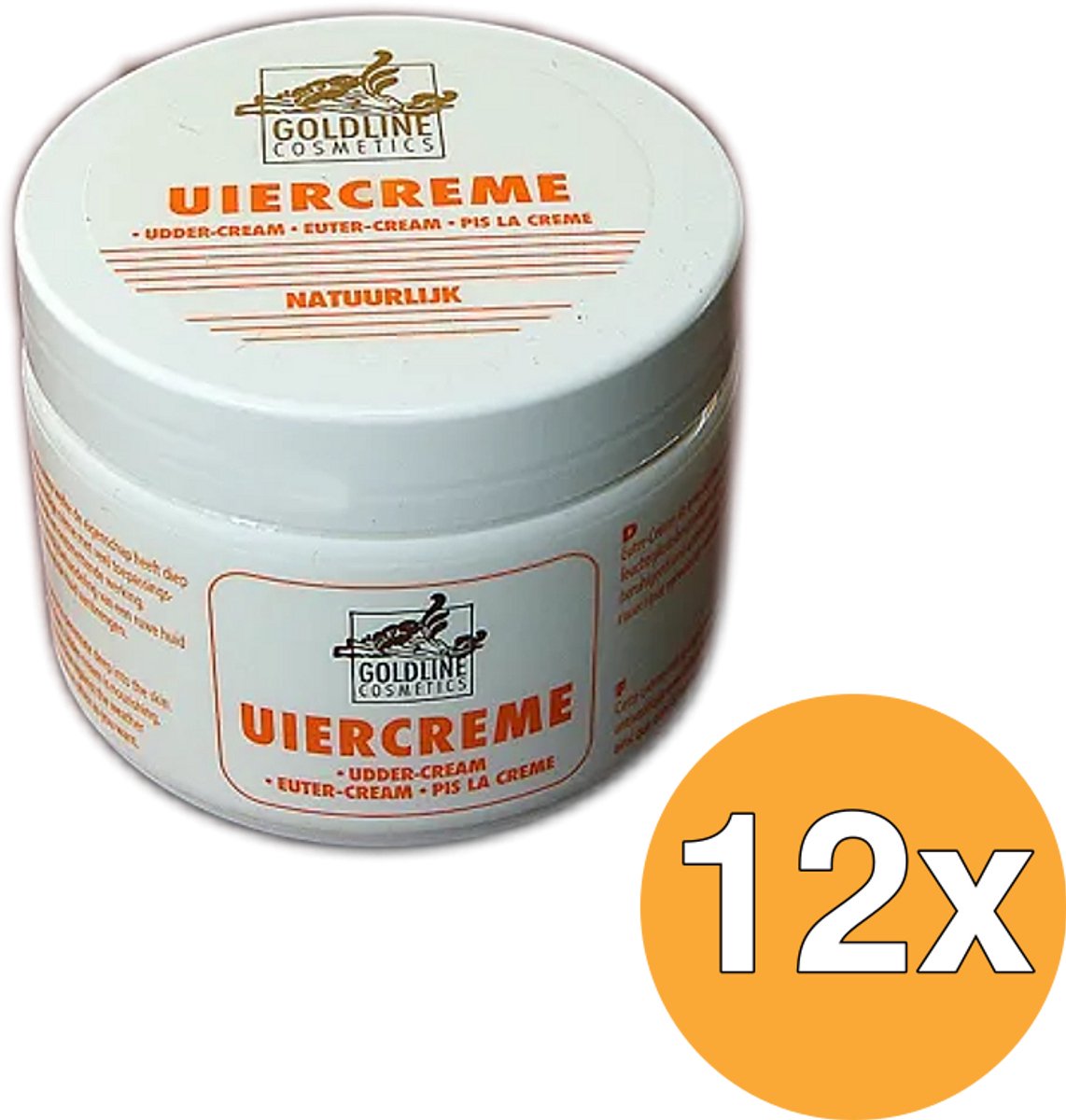 Goldline Uiercrème - 12x250ml - Voordeelverpakking