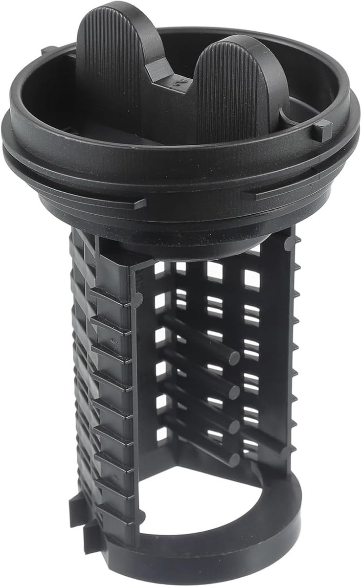 Seb2 - Lint Filter Insert - Vervangingsfilter voor Wasmachine - Effectieve Lintverwijdering - Zwart - Geschikt voor LG modellen - ABS Plastic en...