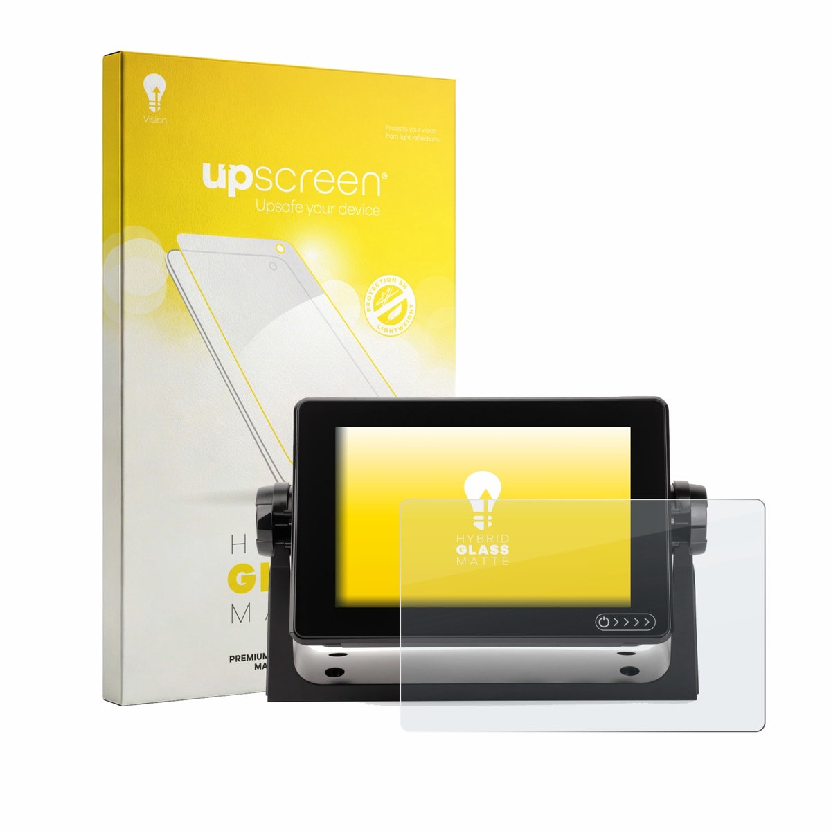 upscreen - Screenprotector voor Raymarine Axiom+ 7 - Folie Beschermfolie Beschermglas matte