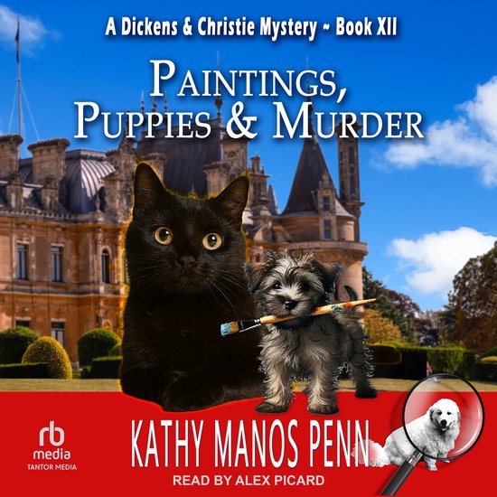 Paintings, Puppies & Murder - cover