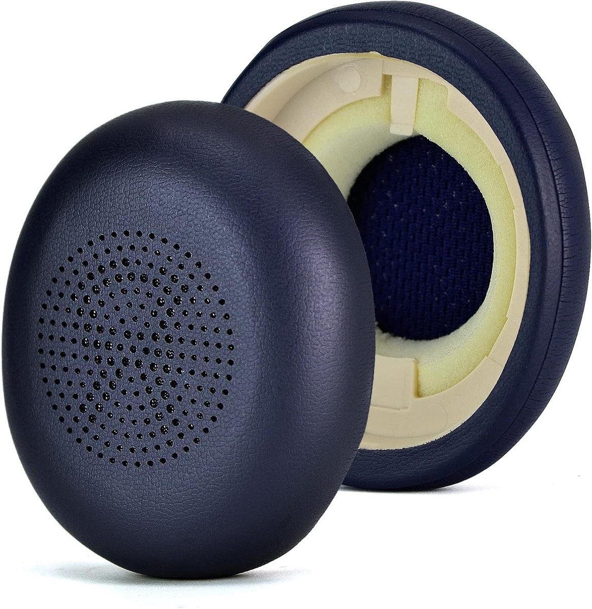Vervangende Oorkussens voor Jabra 45H en Evolve2 65 UC Hoofdtelefoons - Comfortabel, Duurzaam en Geluidsisolatie (Blauw)
