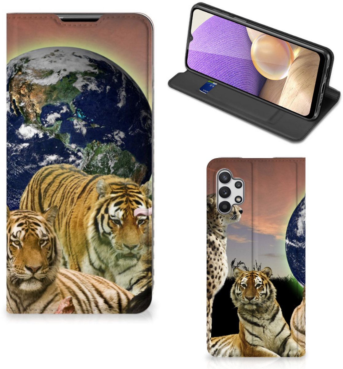 Samsung Galaxy A32 5G Hoesje maken Roofdieren