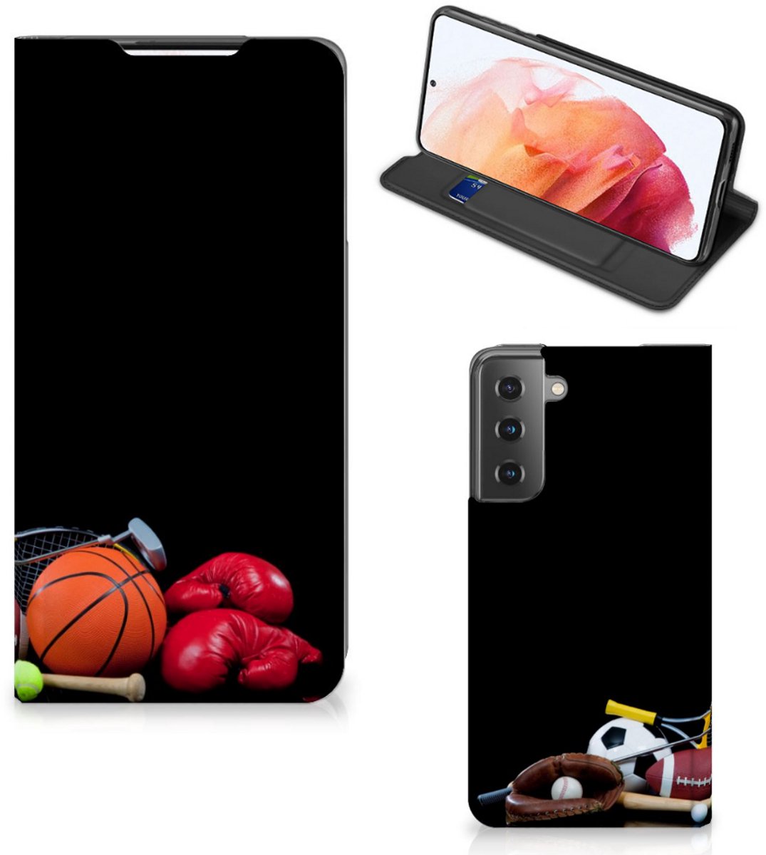 Samsung Galaxy S21 Hippe Standcase Sports