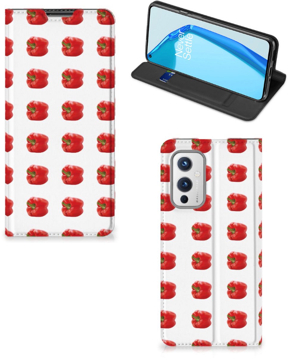 OnePlus 9 Flip Style Cover Paprika Red
