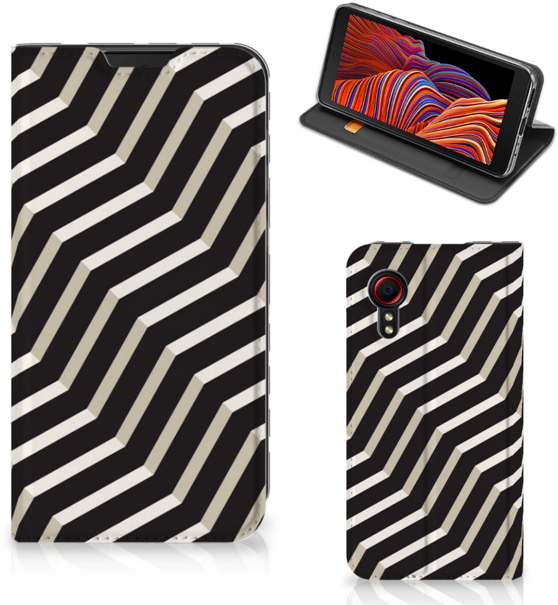Samsung Galaxy Xcover 5 Stand Case Illusion