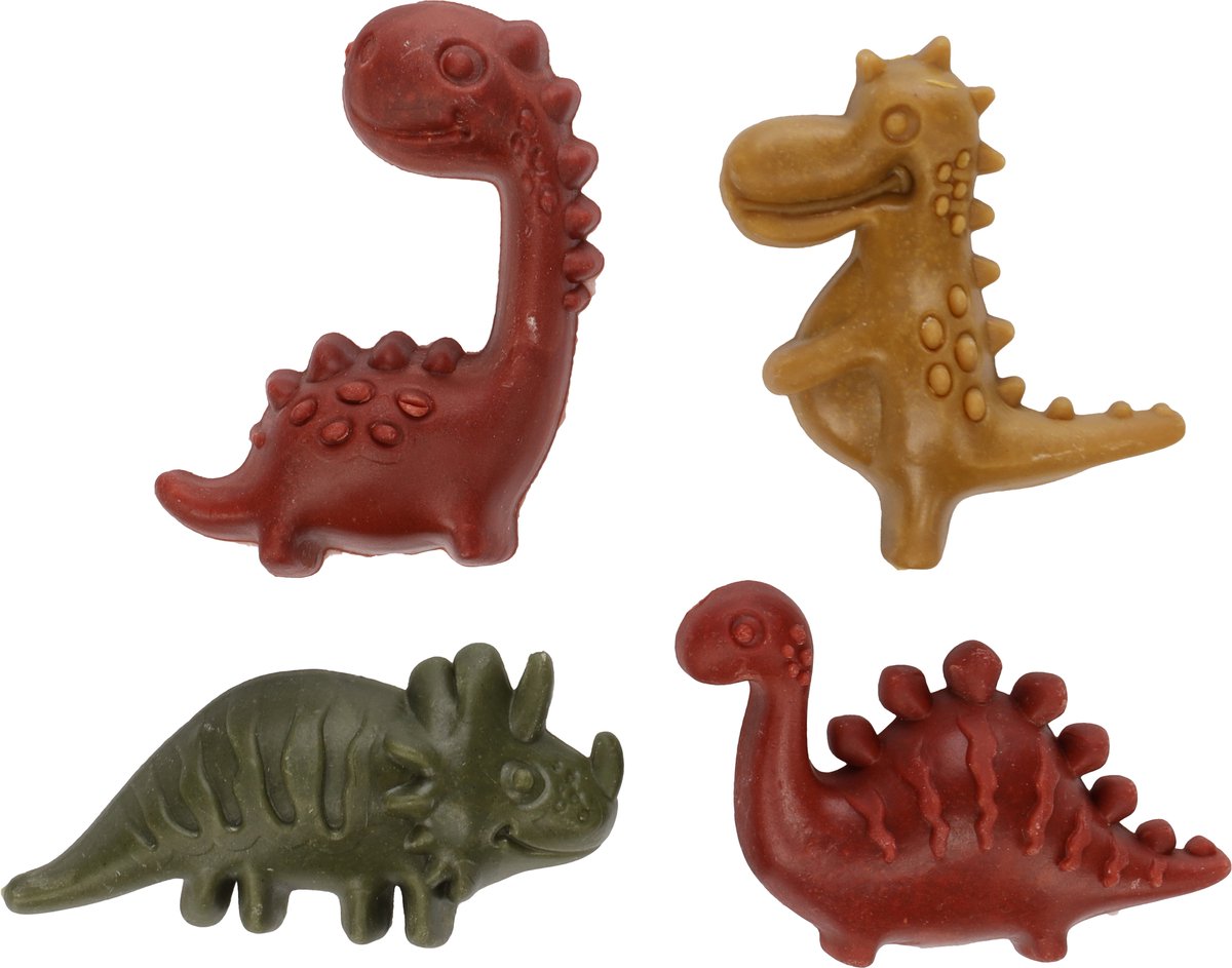 VEGGIE DINO MET APPEL/AARDBEI/ ANANAS S 150ST 2,25KG DISPLAY
