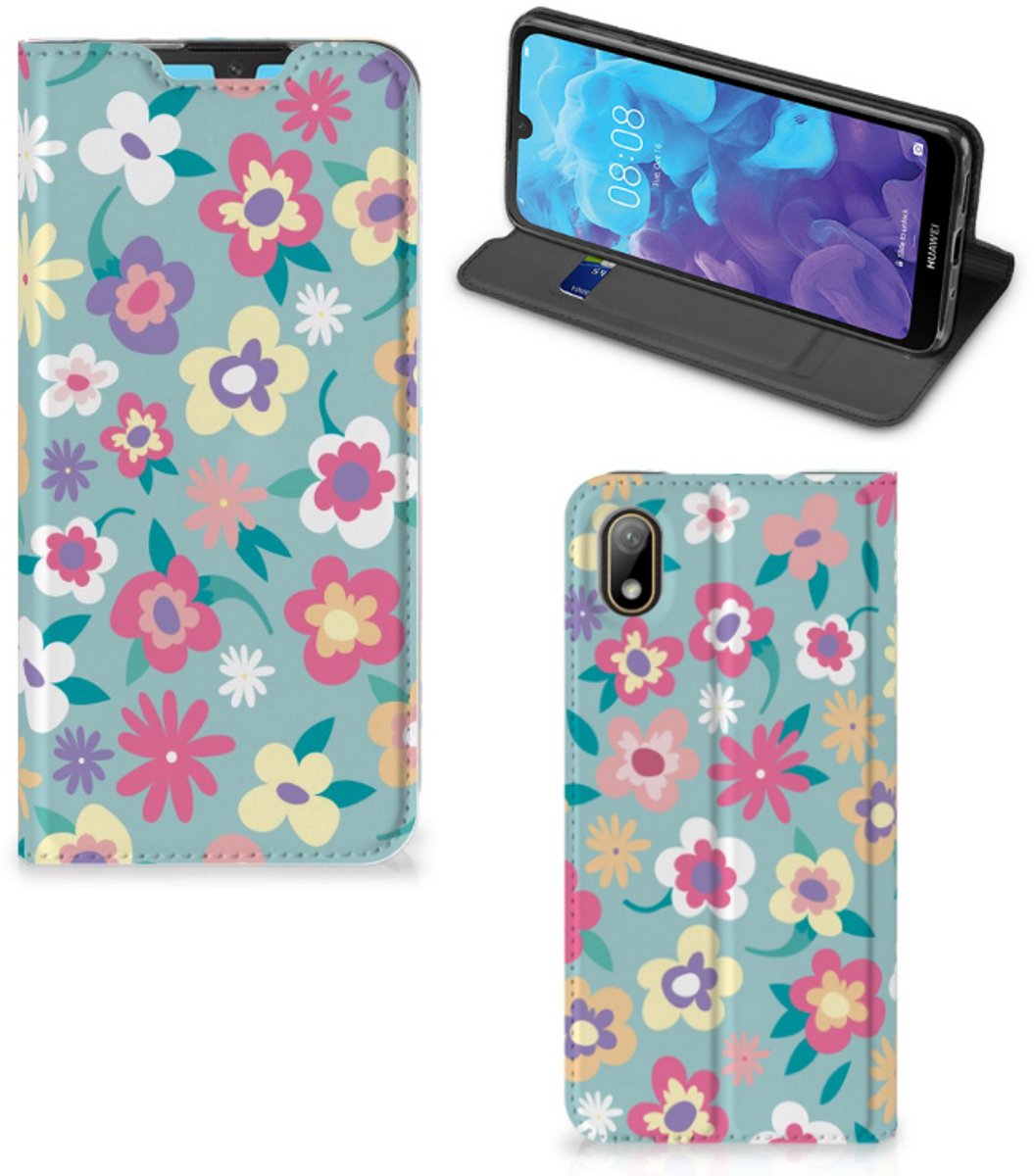 Huawei Y5 (2019) Smart Cover Flower Power