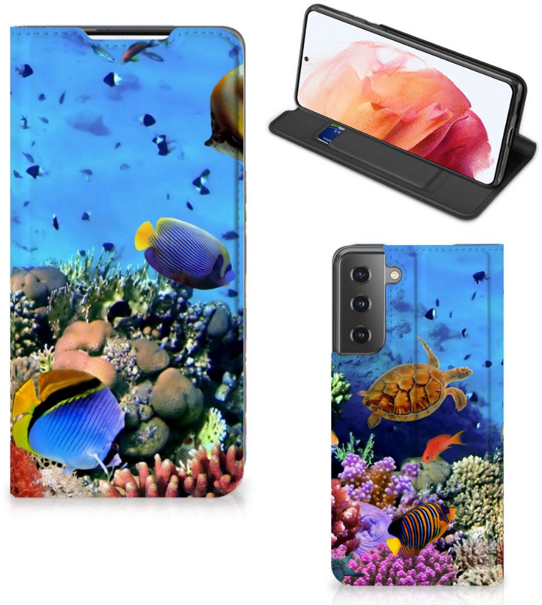Samsung Galaxy S21 Hoesje maken Vissen