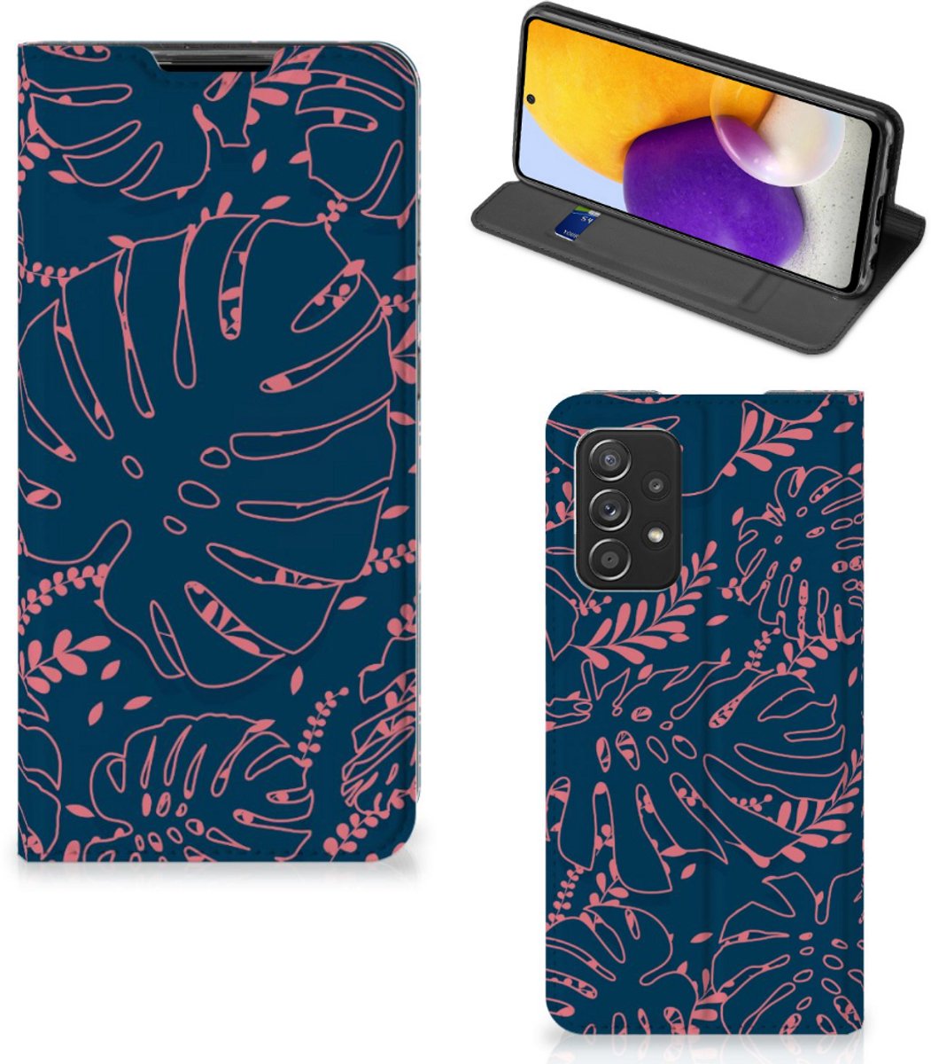 Samsung Galaxy A72 (5G/4G) Smart Cover Palm Leaves