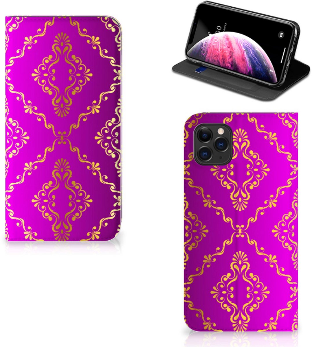Telefoon Hoesje Apple iPhone 11 Pro Max Barok Roze