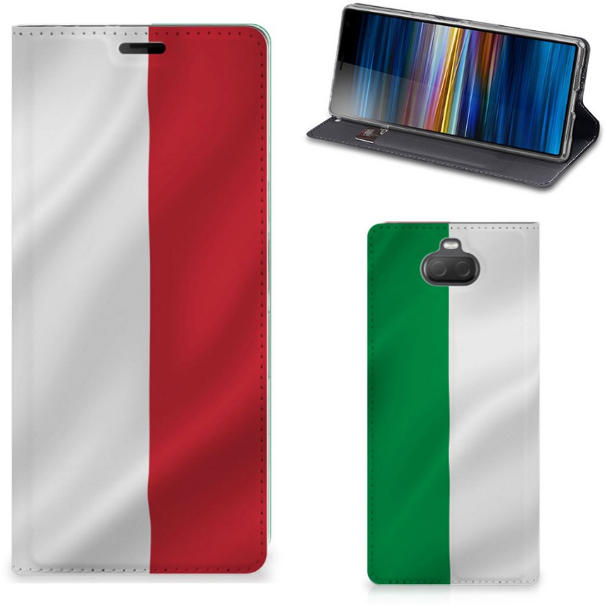 Sony Xperia 10 Plus Standcase Italië