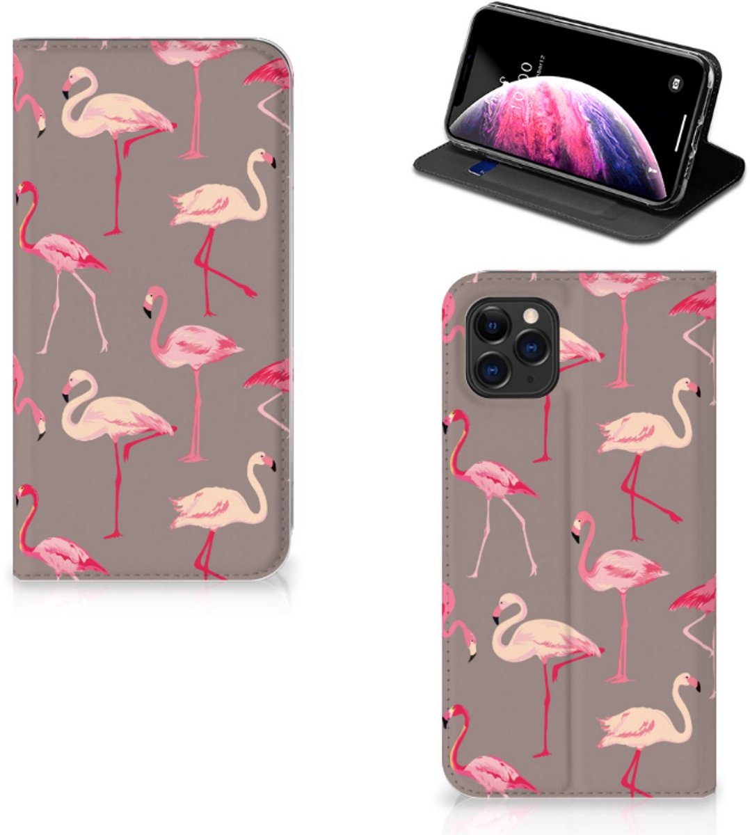 Apple iPhone 11 Pro Max Hoesje maken Flamingo