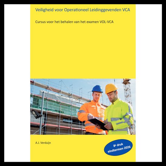 Veiligheid voor Operationeel Leidinggevenden VCA - cover