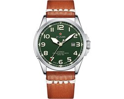 SEA-GULL Heren Mechanisch Horloge, Automatische Horloges, Militaire Horloges voor Mannen, Mens Leger Tactisch Veld Sport Werk Horloge, Waterdichte Datumweergave, Outdoor Werk Wrsitwatch, D581