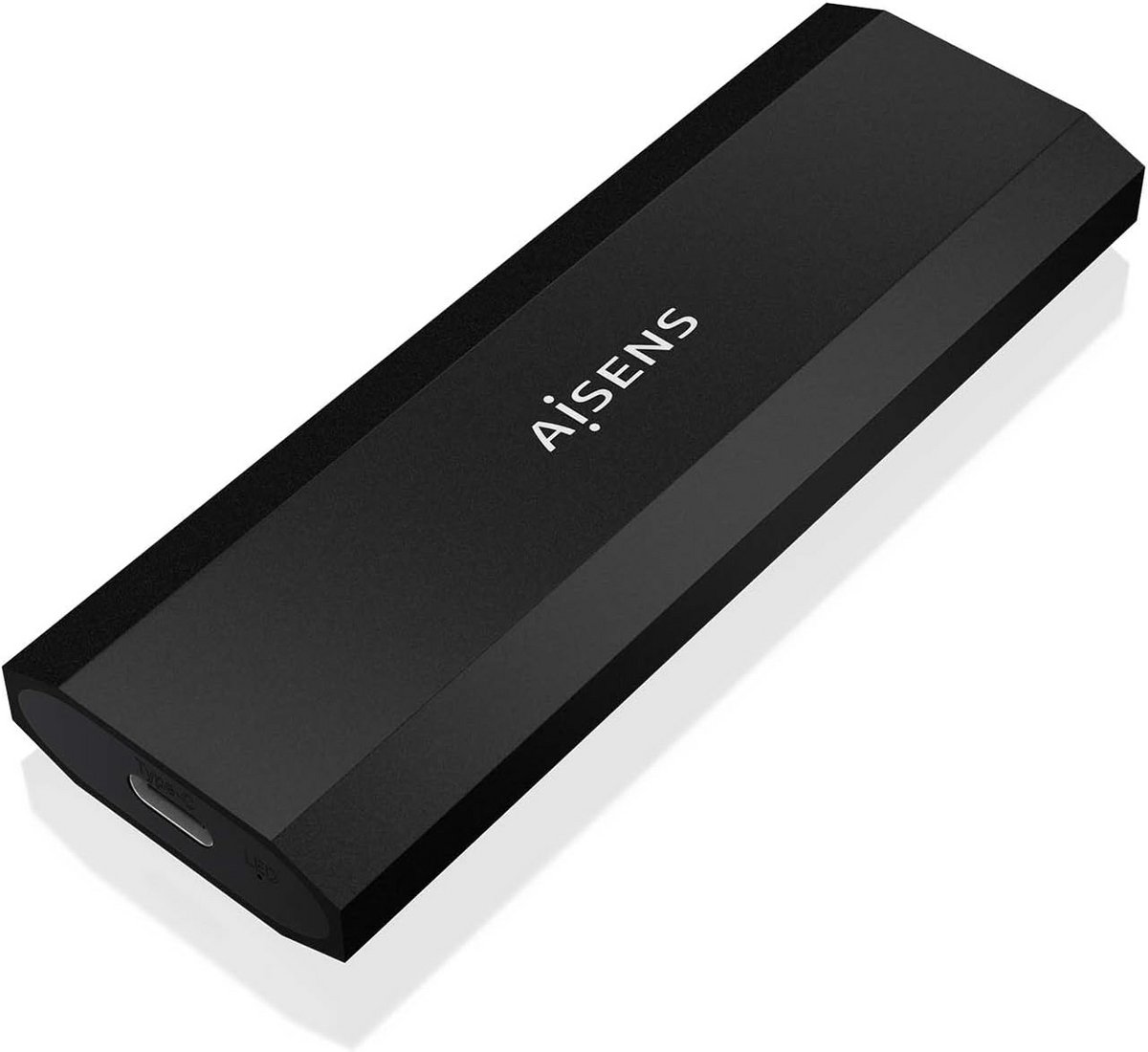 Harde schijf behuizing voor M.2 SSD met USB 3.2 aansluiting