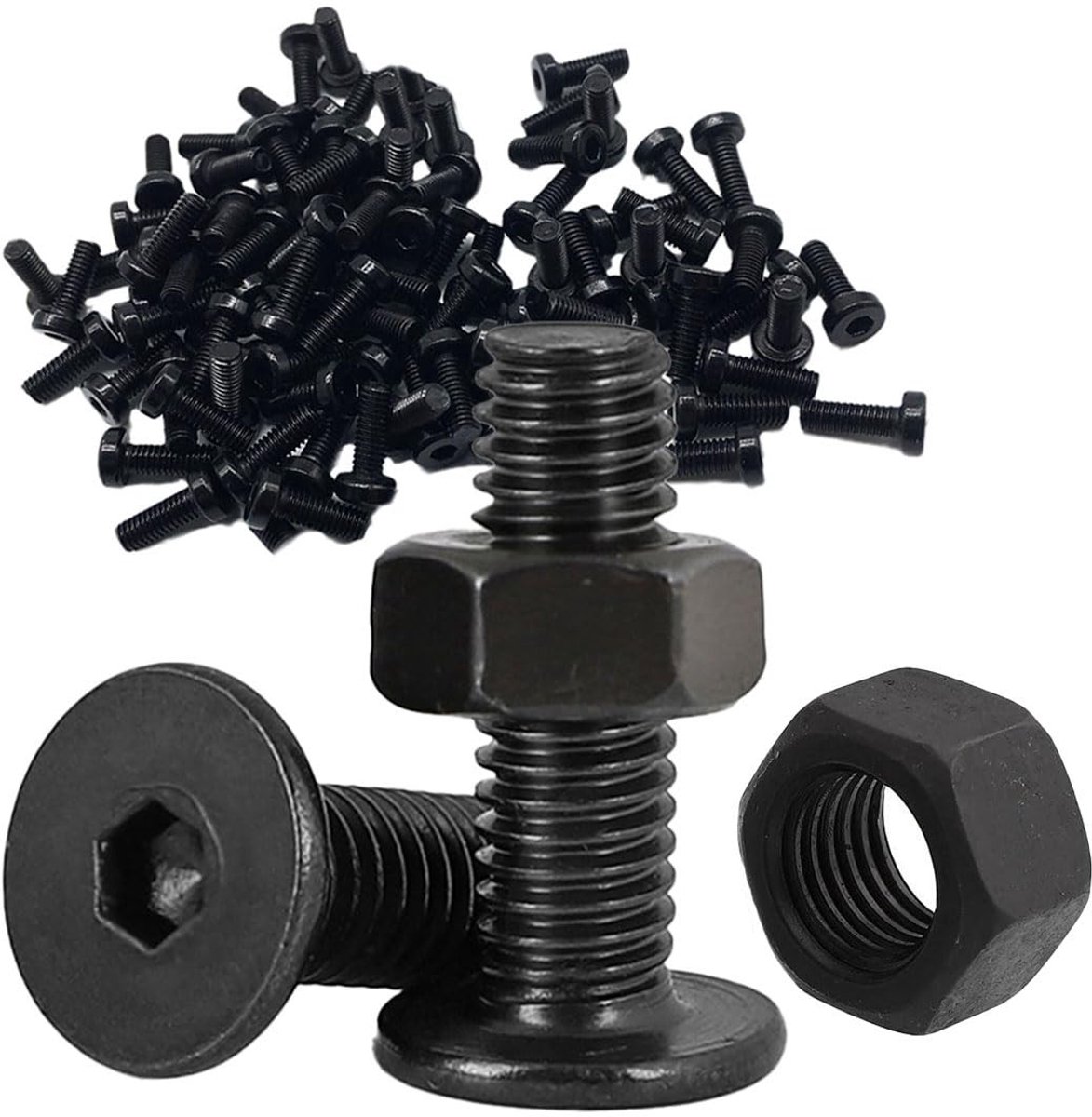 Cosensi - Set van 50 M5x10mm Inbus Schroeven van Roestvrij Staal