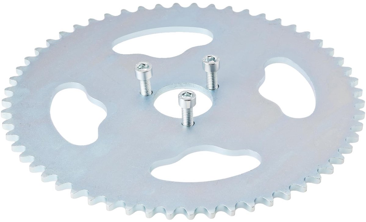 Cosensi- Tandwiel 58T - Staal - Slijtvast - Voor Go-Kart/ATV - Mini Fiets - Boring 29mm - Hoogwaardige Montageplaat - Kettingwiel