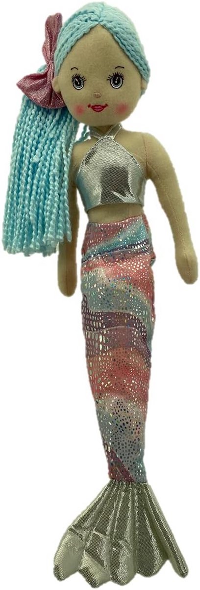 Sweety Toys 13340 Fee, Engel, Prinses, Ballerina pop speelgoed, blauw