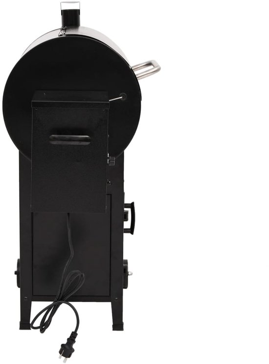 vidaXL - Pelletbarbecue - met - schoorsteen - 104 - cm - ijzer - zwart van VidaXL — afbeelding 5