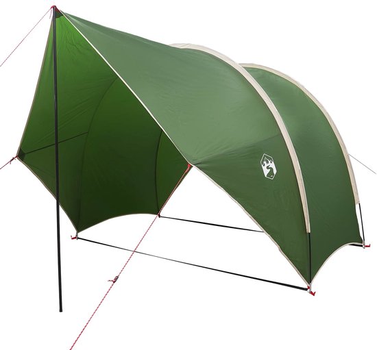 vidaXL - Achterklep - luifel - waterbestendig - Groen - 405 - x - 280 - x - 220 - cm van Vidaxl — afbeelding 3