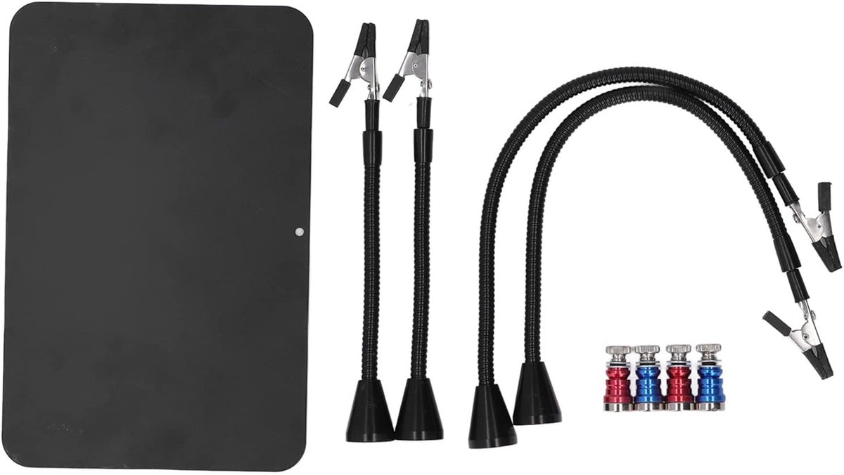 Soldeerhulp - Hulp voor solderen - Precisiewerk - Vier flexibele armen - 1.42 kg