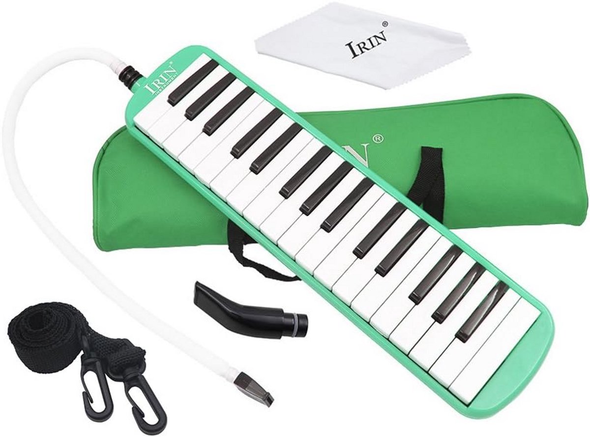 32 Toetsen Melodica Muziekinstrument - Met Draagtas en Mondstukken - Ideaal voor Beginners