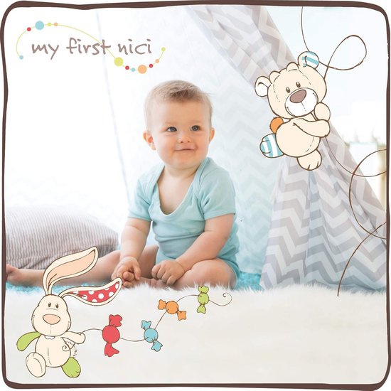 Kikker Knuffeldoek 25x25 cm - Zacht Cadeau voor Baby's vanaf 0 Maanden van Kikker. — afbeelding 4